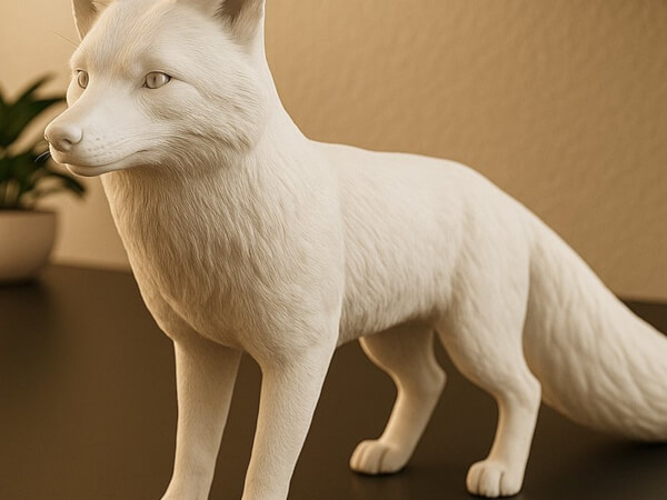 Escultura decorativa impressa em 3D