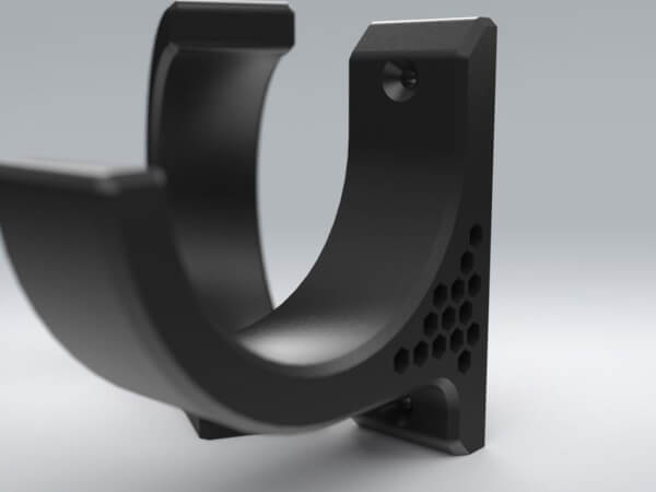 Gancho impresso em 3D