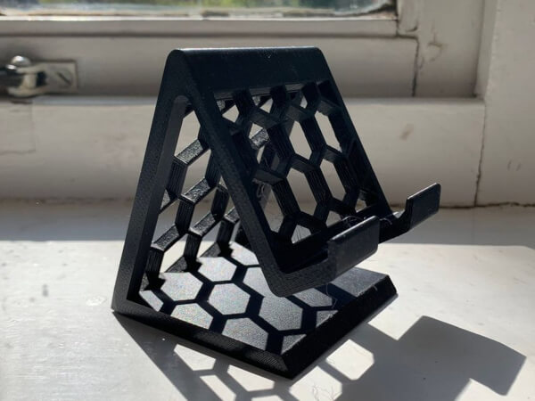 Suporte para celular impresso em 3D