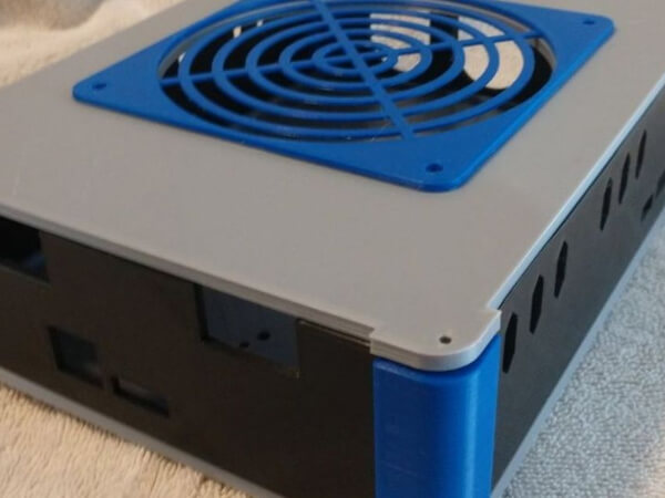 Gabinete eletrônico impresso em 3D