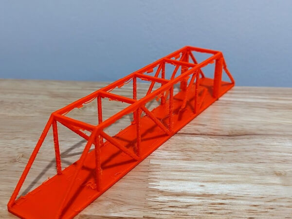 Modelo de engenharia impresso em 3D