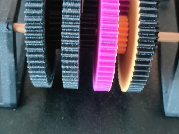 Peça mecânica impressa em 3D