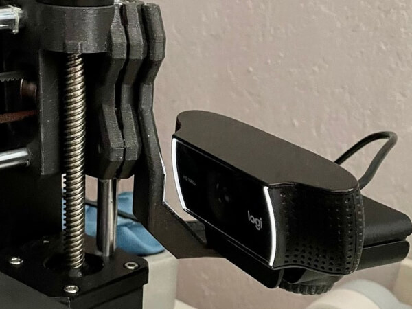 Suporte para câmera impresso em 3D